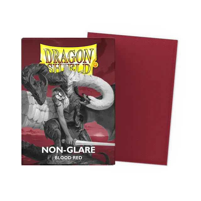 Dragon Shield Standard Matte Blood Red Non-Glare