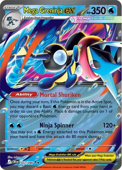 PREVENTA - Mega Greninja ex Premium Collection