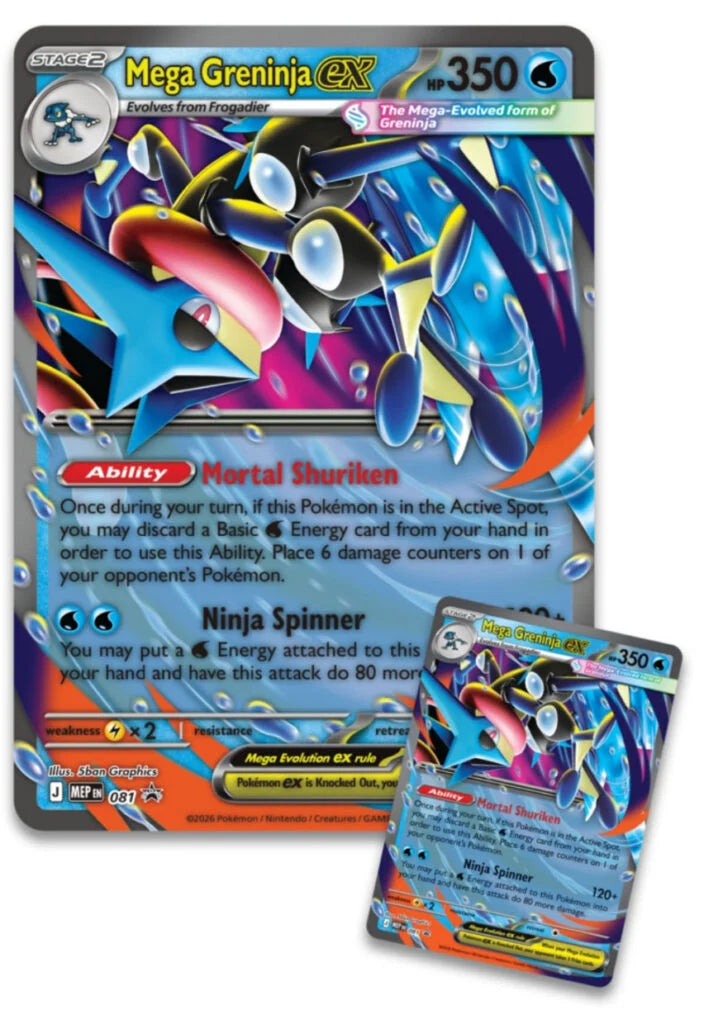 PREVENTA - Mega Greninja ex Premium Collection